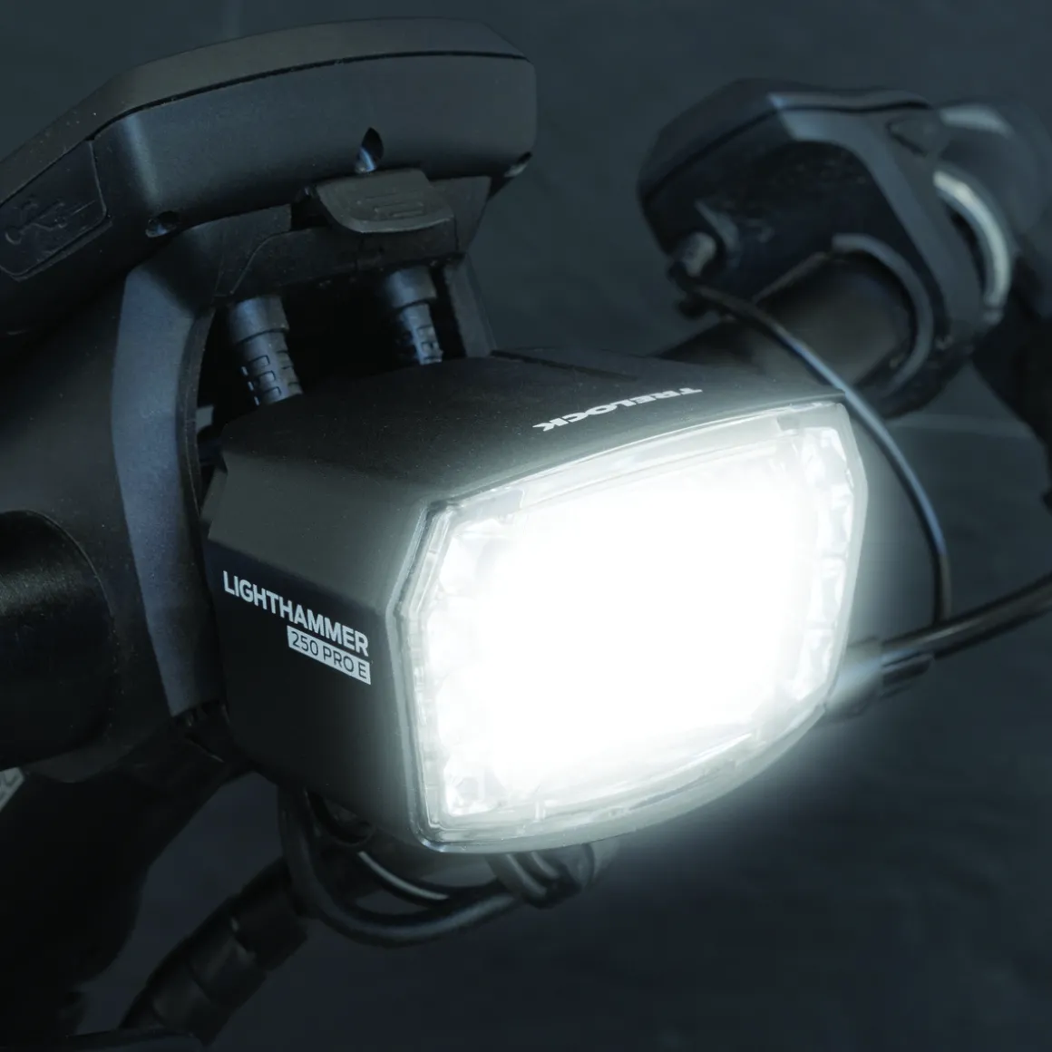 LS 990 Lighthammer Pro 250 E-Bike Headlight Daytime Running Light and High Beam