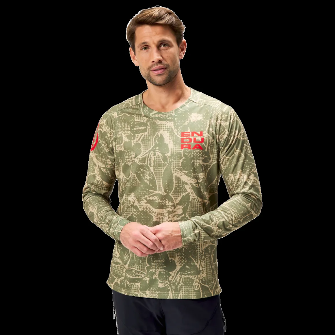 LTD PRINTED L/S TEE Long-sleeved MTB Jersey