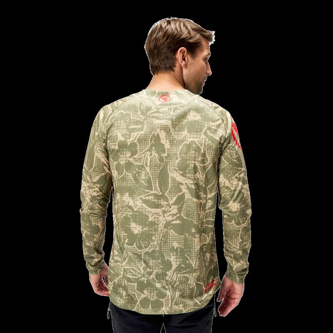 LTD PRINTED L/S TEE Long-sleeved MTB Jersey