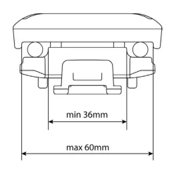 Mounting Kit SADDLE-BAG E97