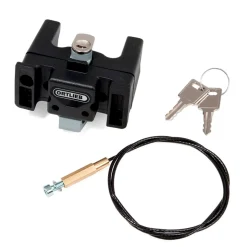 Mounting Set for Handlebar Bags/Baskets with Lock
