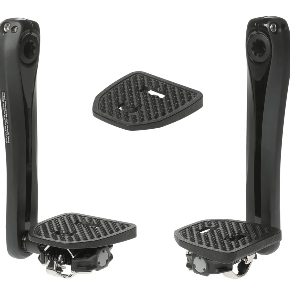 Pedal Plates for SHIMANO SPD & Look X-Track Clipless Pedals