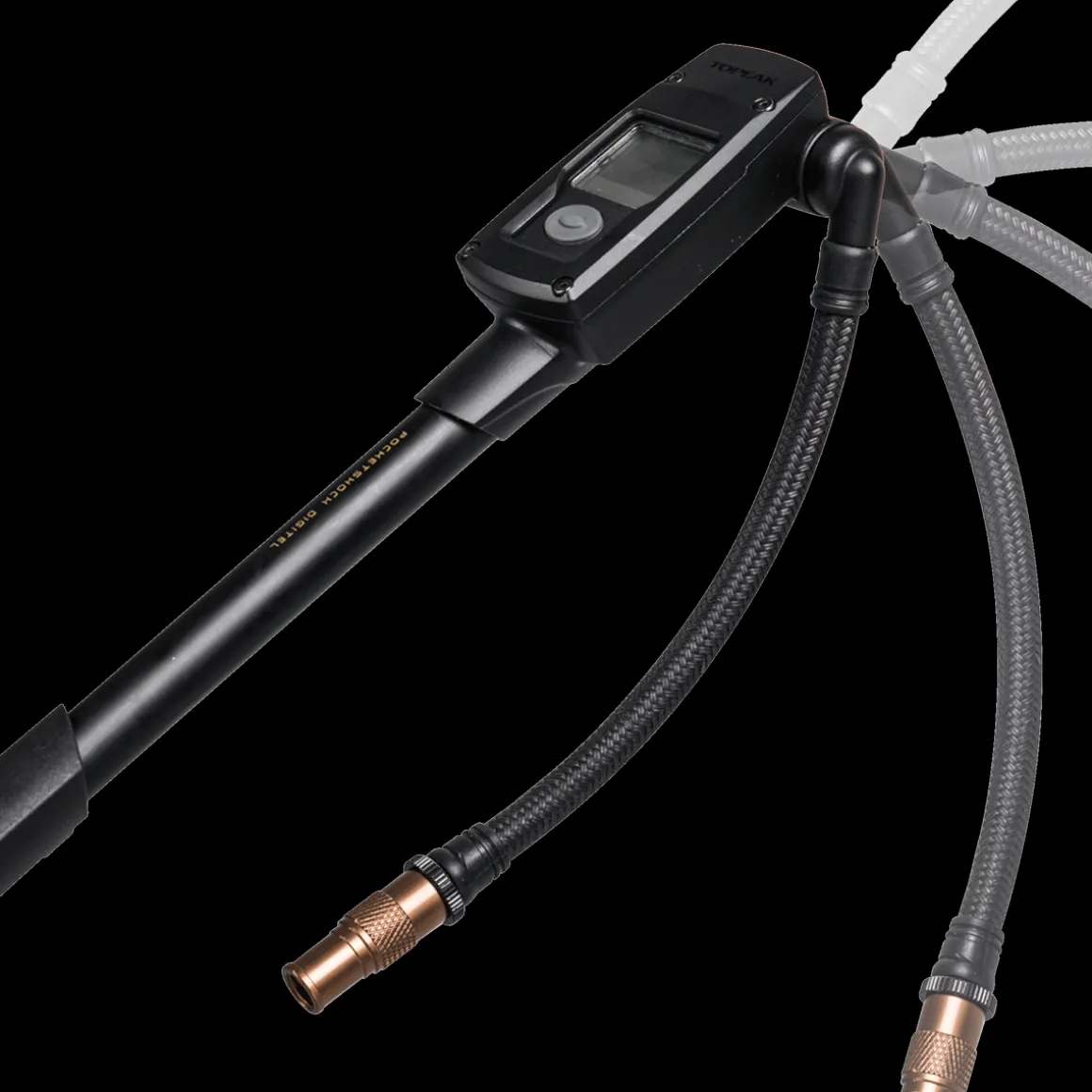 Pocketshock Digital Suspension Fork and Shock Pump