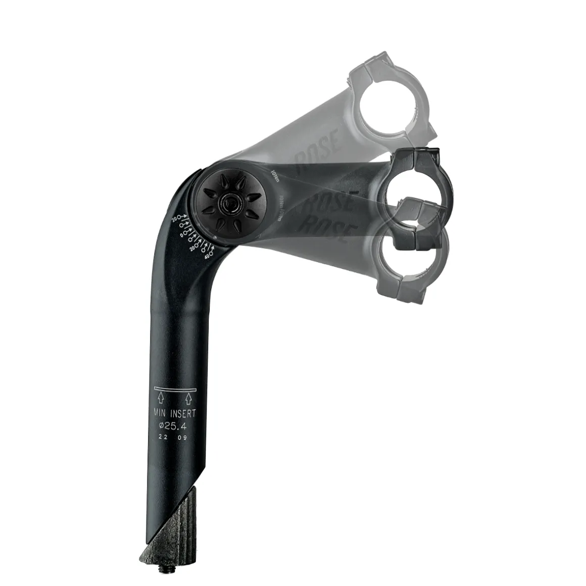 Pro Adjust Stem Adjustable -20 to +40°