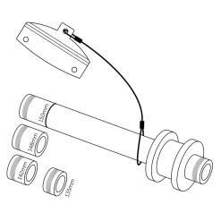 Pro XL Dummy Axle for 12mm Thru Axles (Rear Wheel)