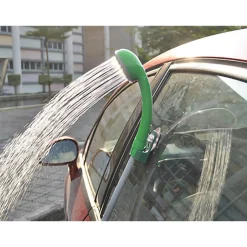 rechargeable battery camping shower