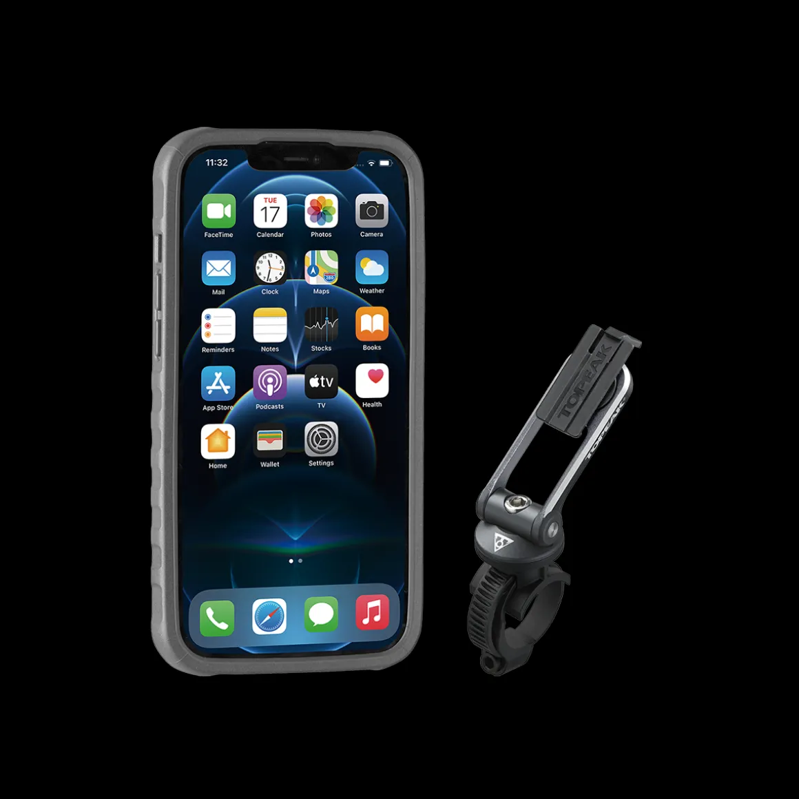 RideCase Phone Case for iPhone 12 / 12 Pro incl. RideCase Mount