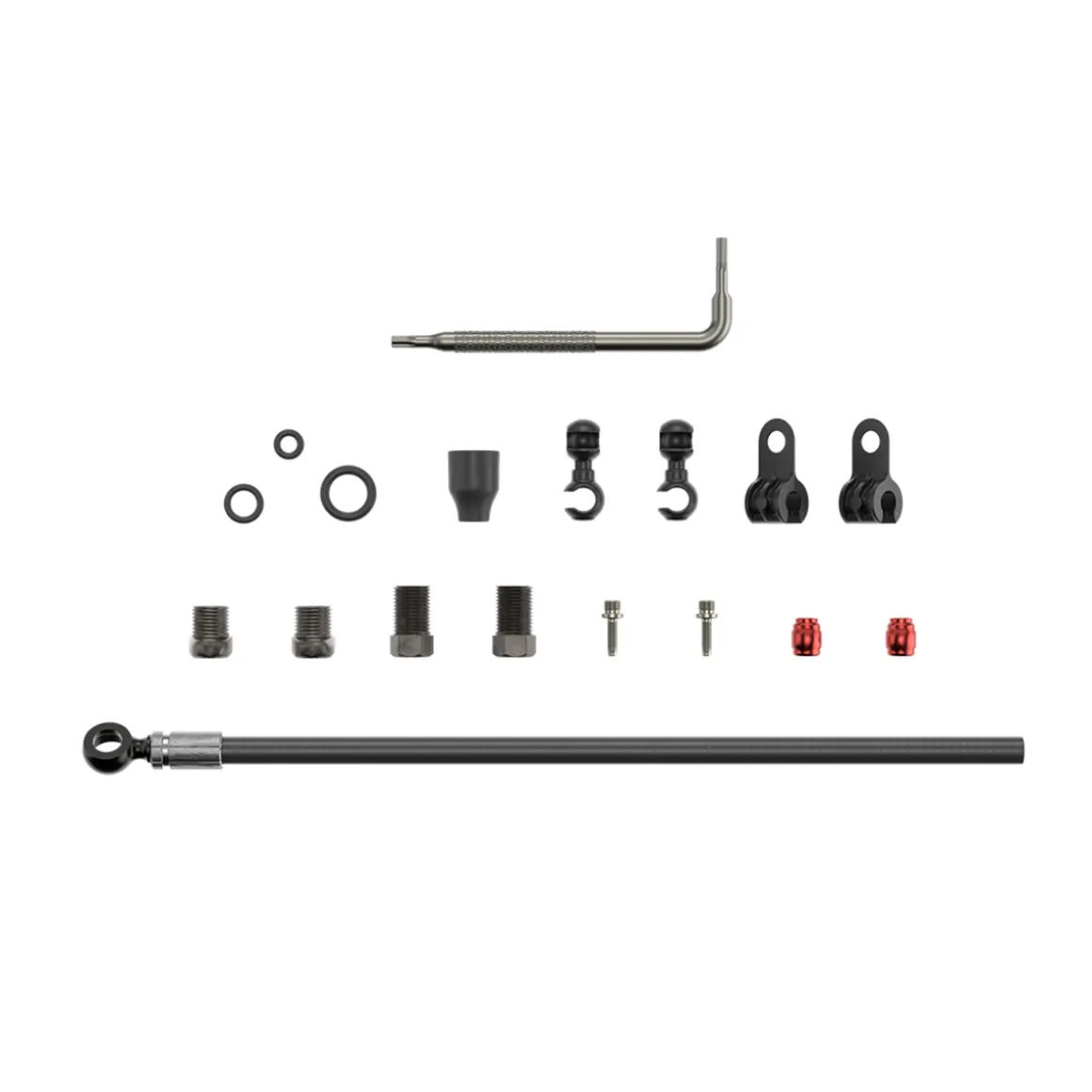 Road/MTB Disc Brake Hose for Brakes with Black Banjo