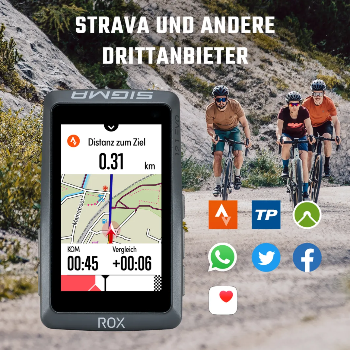 ROX 12.1 EVO GPS Bike Computer