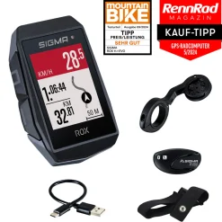 ROX 11.1 EVO GPS Bike Computer HEART RATE SET