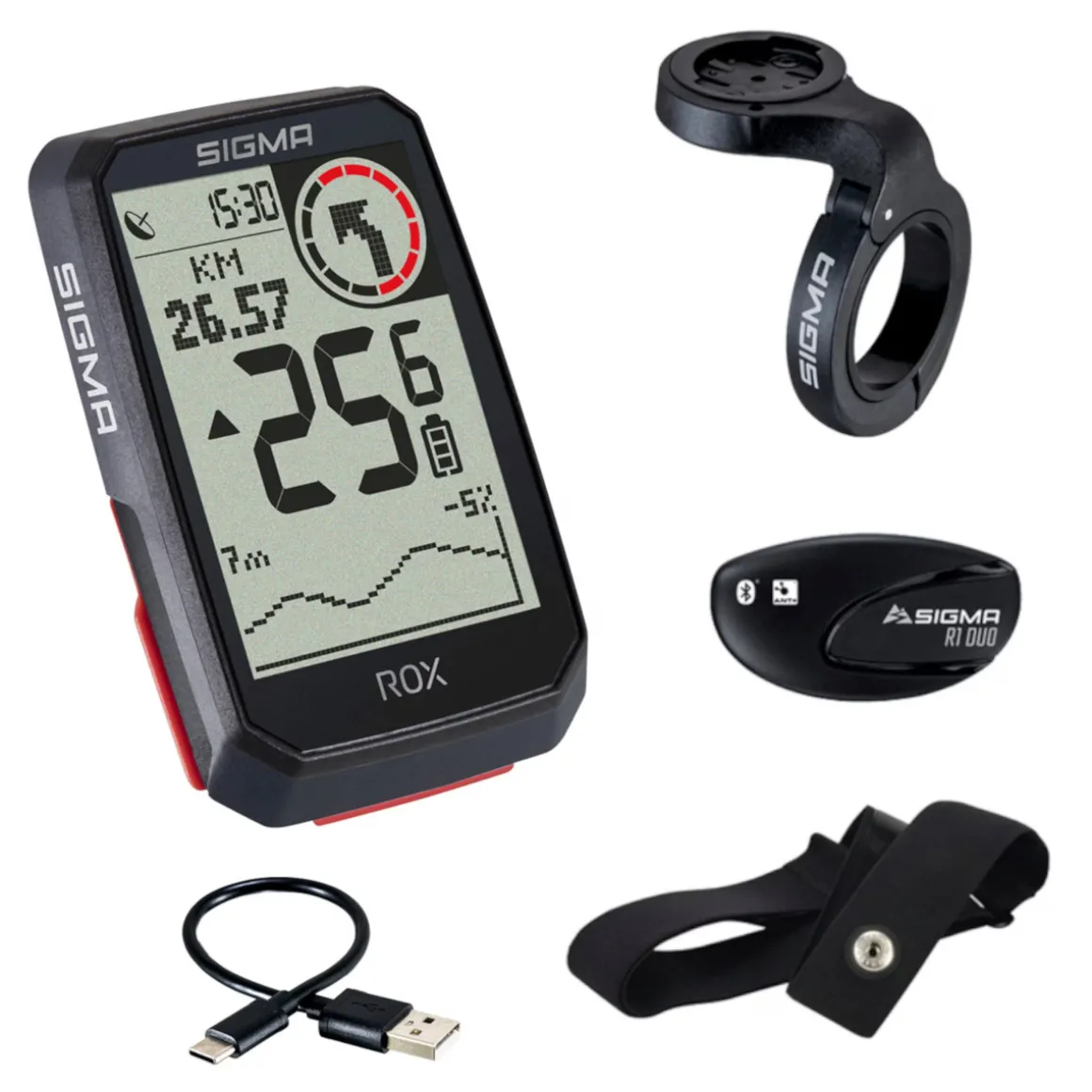 ROX 4.0 GPS Bike Computer HEART RATE SET
