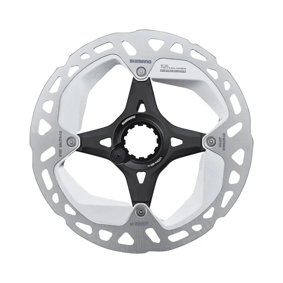 RT-MT800 Brake Disc ICE TECH FREEZA with Magnetic Lock Ring STEPS E-Bike