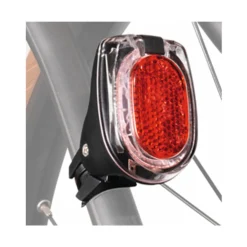 Secula plus tail light for mounting on seat stays or seat posts