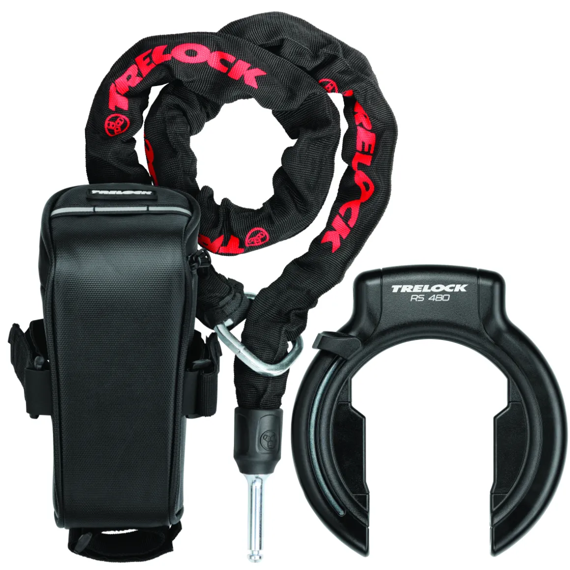 Set RS 480 XL Frame Lock (AZ / NAZ) – ZR 355 Plug-in Chain – Saddle Bag