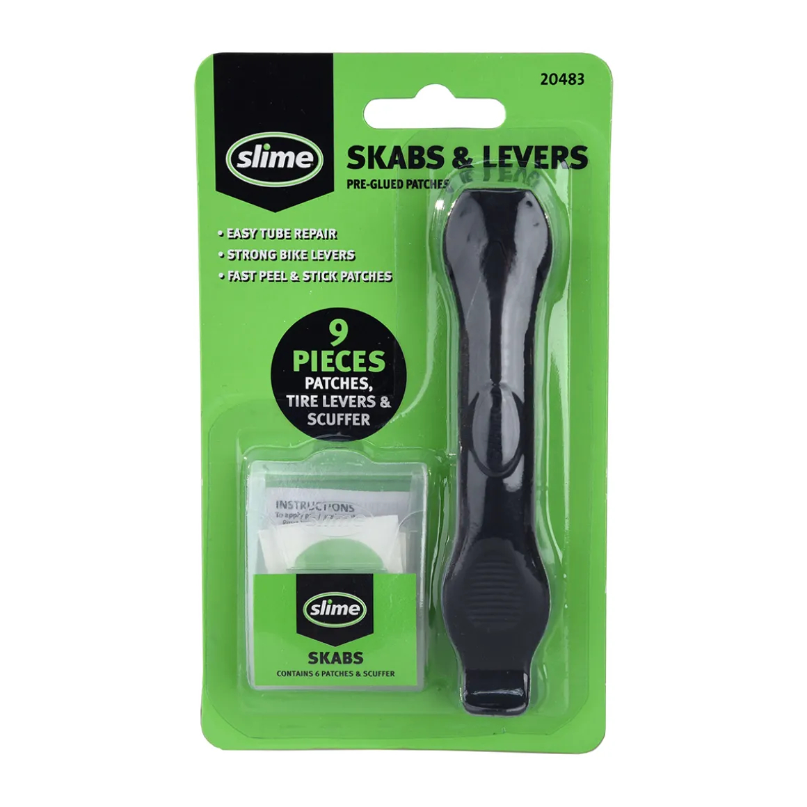 Skabs Self-Adhesive Repair Patches and Tyre Lever Set