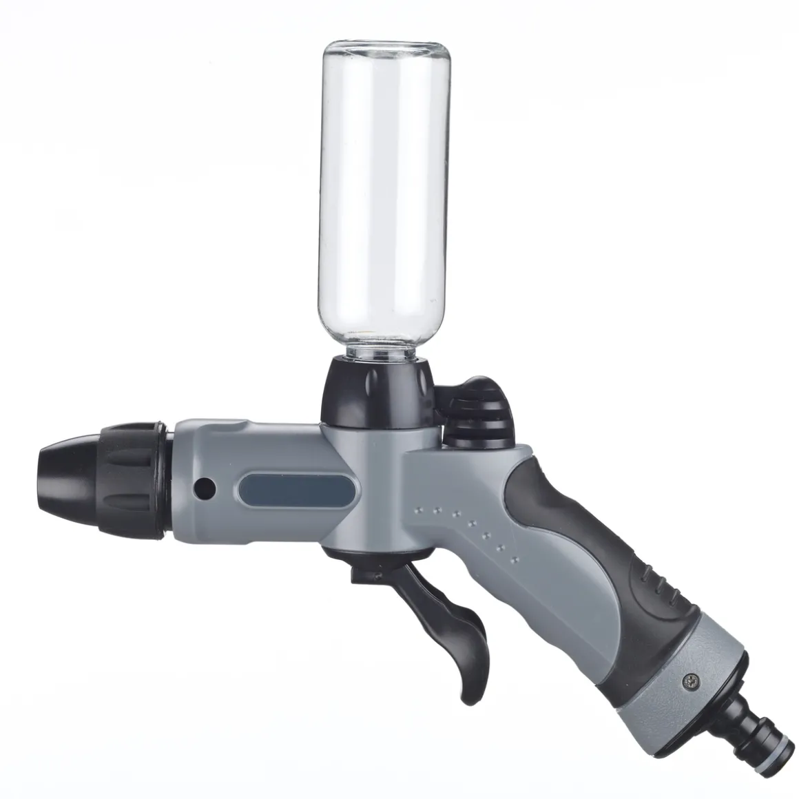 Spray Gun with Cleaning Agent Dispenser