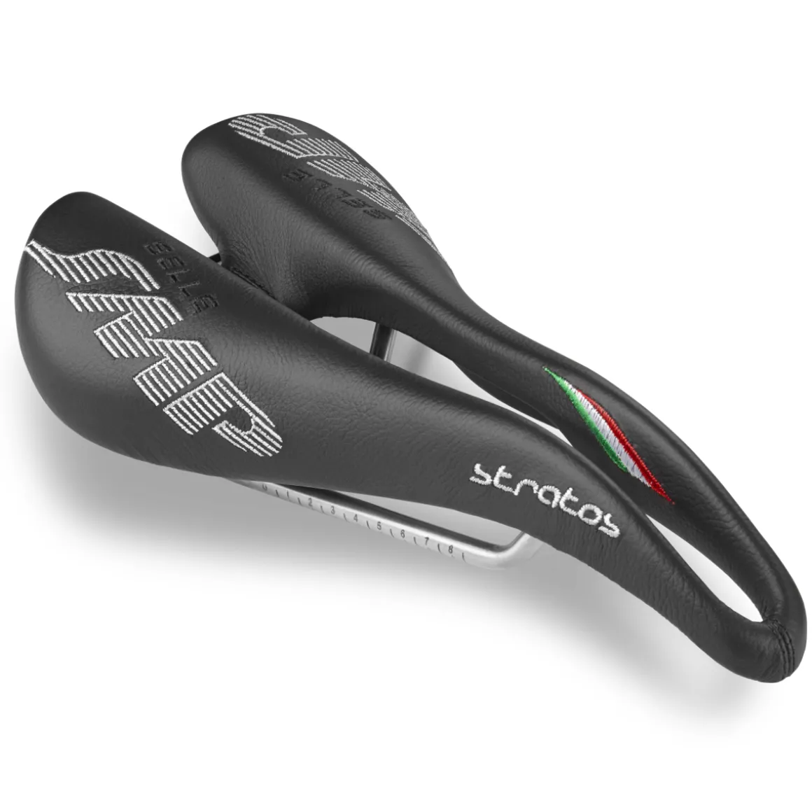 STRATOS Leather Road Bike and MTB Saddle