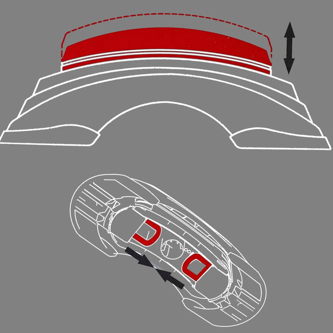 Su-Sta Indoor Trainer Front Wheel Support