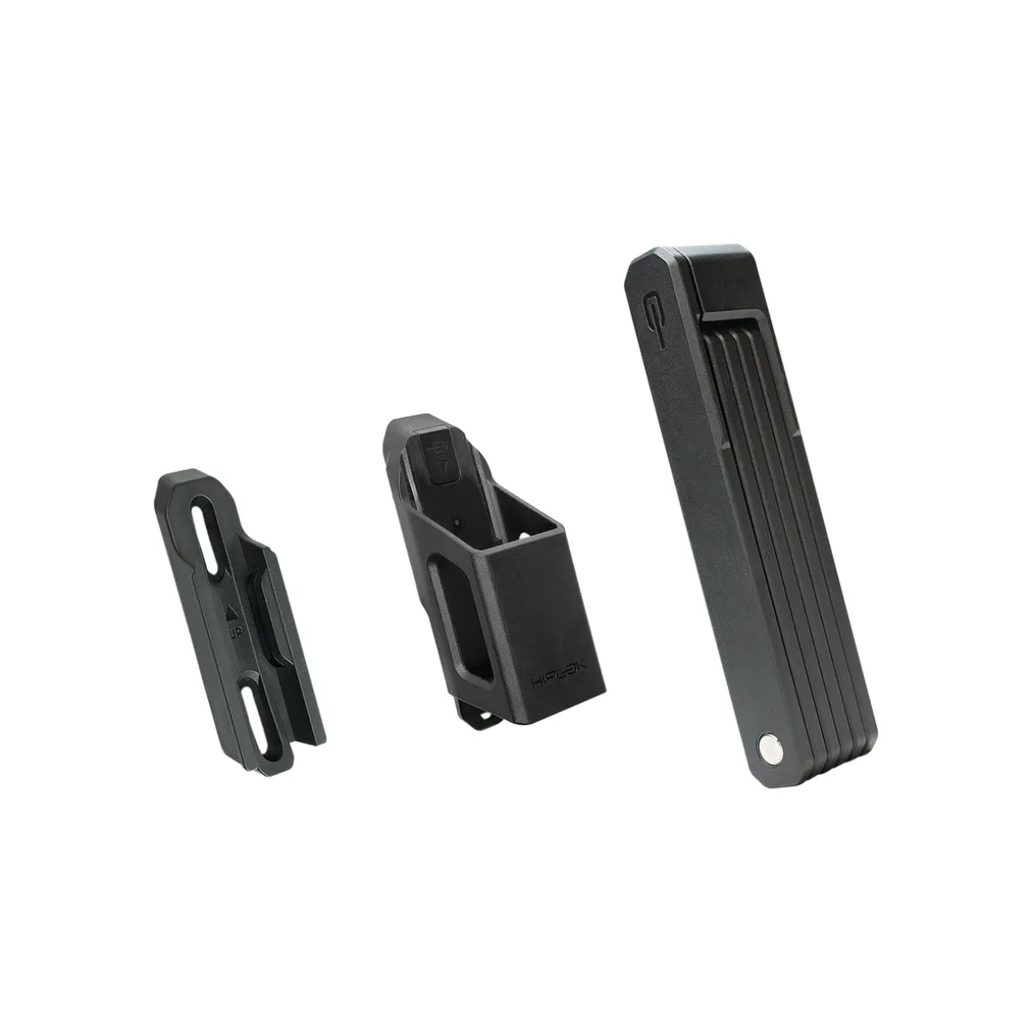 SWITCH Folding Lock with Clip + Ride Holder