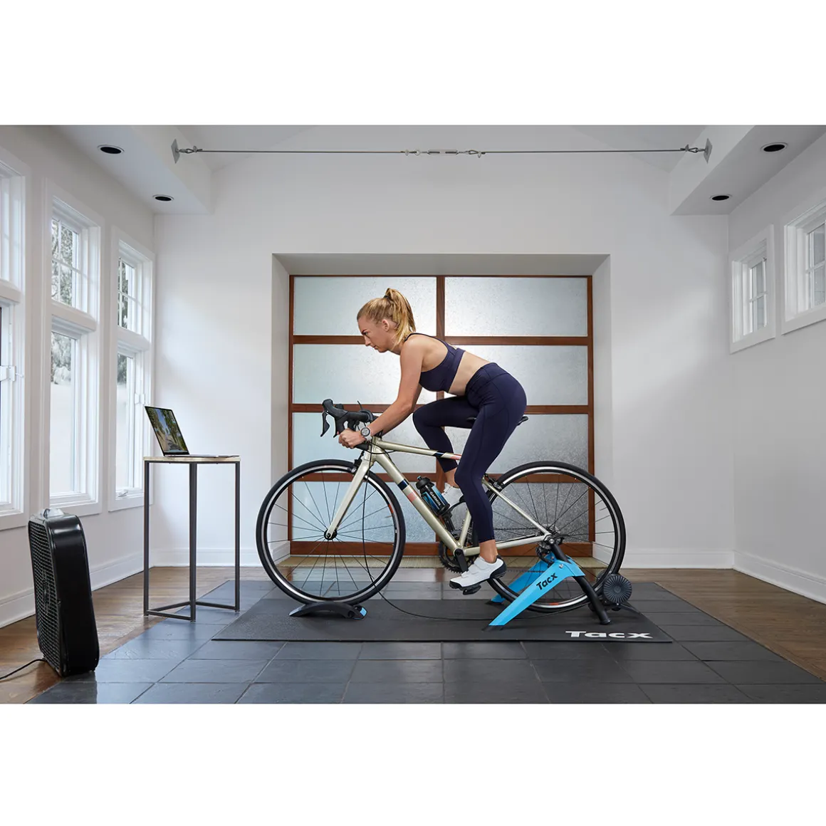 Tacx® Boost Roller Trainer Bundle with Speed Sensor