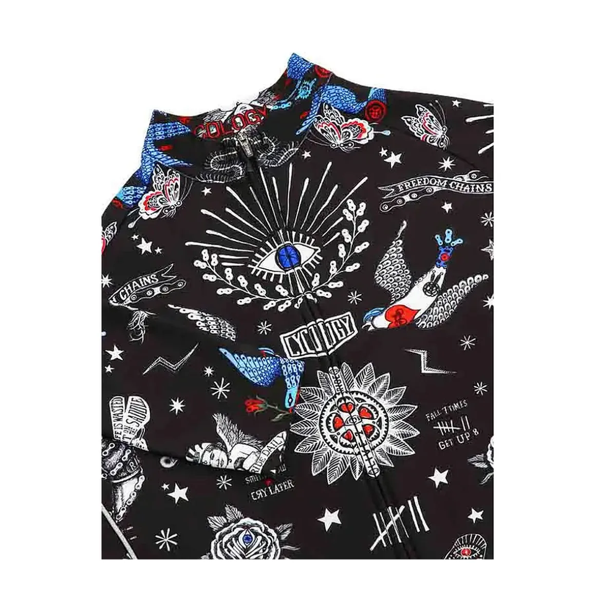 TATTOO MEN’S LONG SLEEVE JERSEY Cycling Jersey