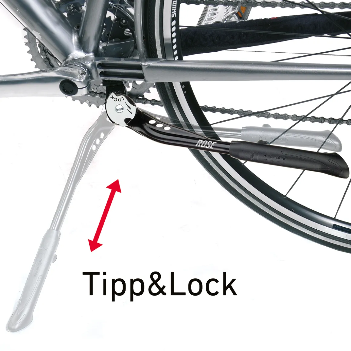 Tip & Lock Kickstand