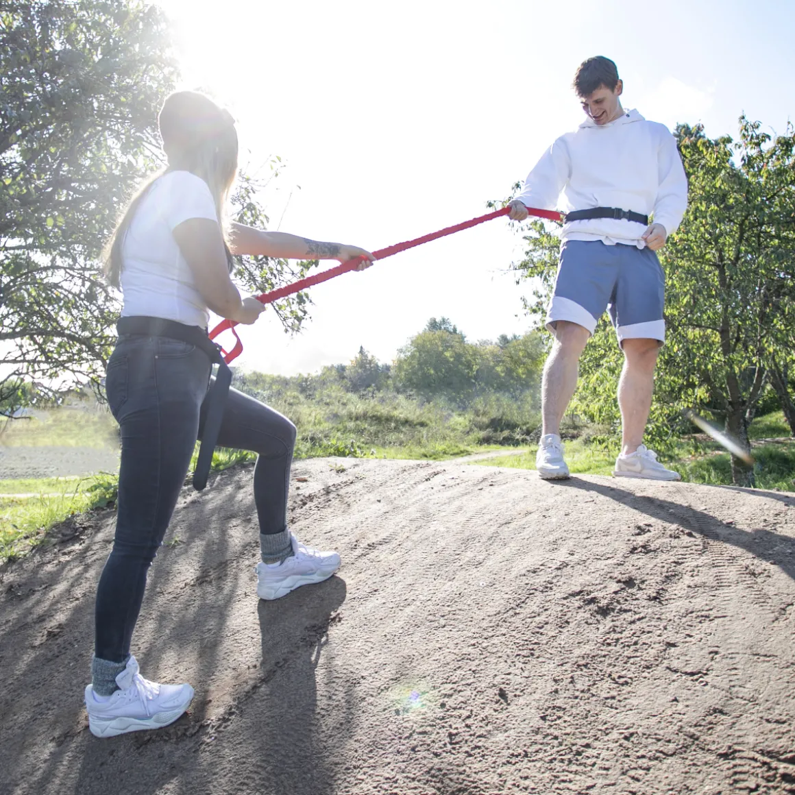 Trail Rope Hiking Strap Hip Belt for Tow Ropes