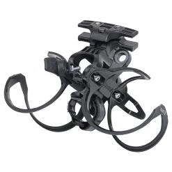 Tri Bottle Cage Set for Saddle Rail Mounting