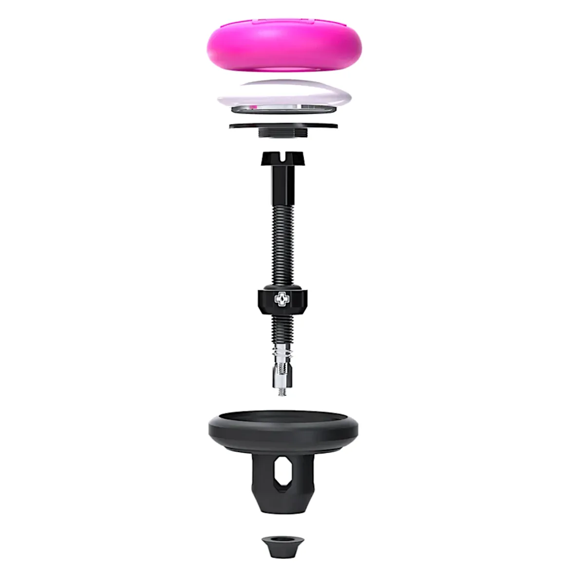 Tubeless AirTag Holder with 44 mm Valve Kit