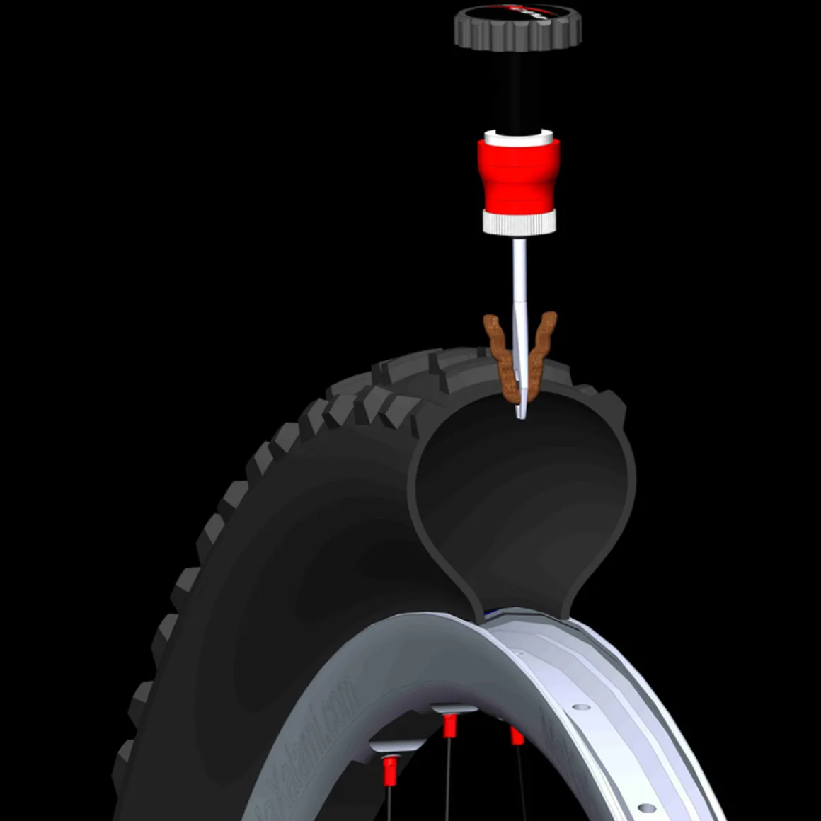 Tubeless Repair Tool Twister 2.0