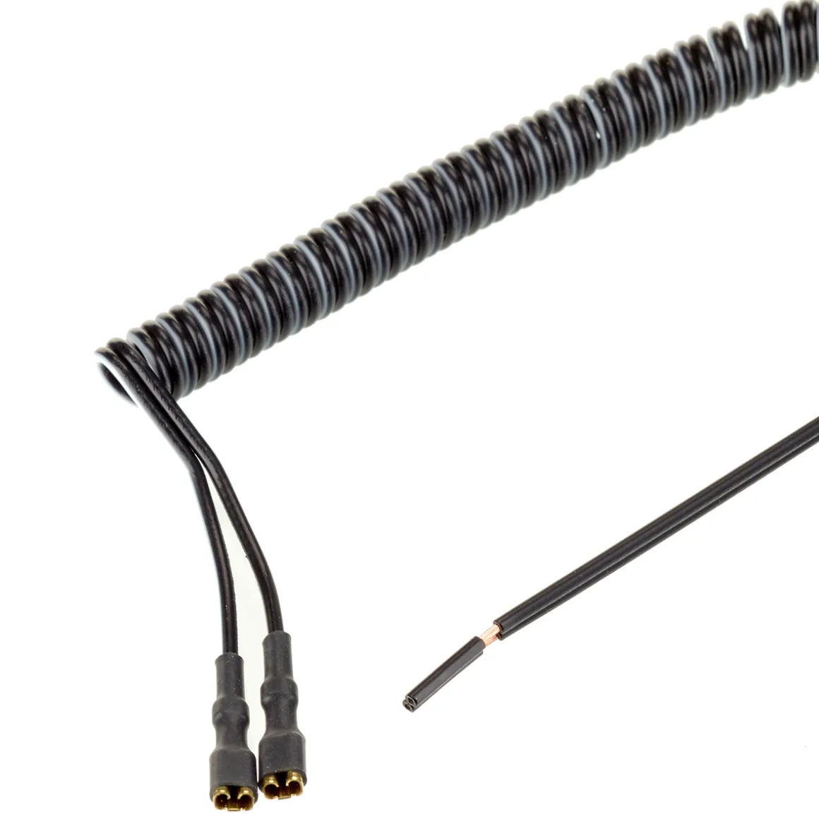 Twin Core Coiled Light Cable