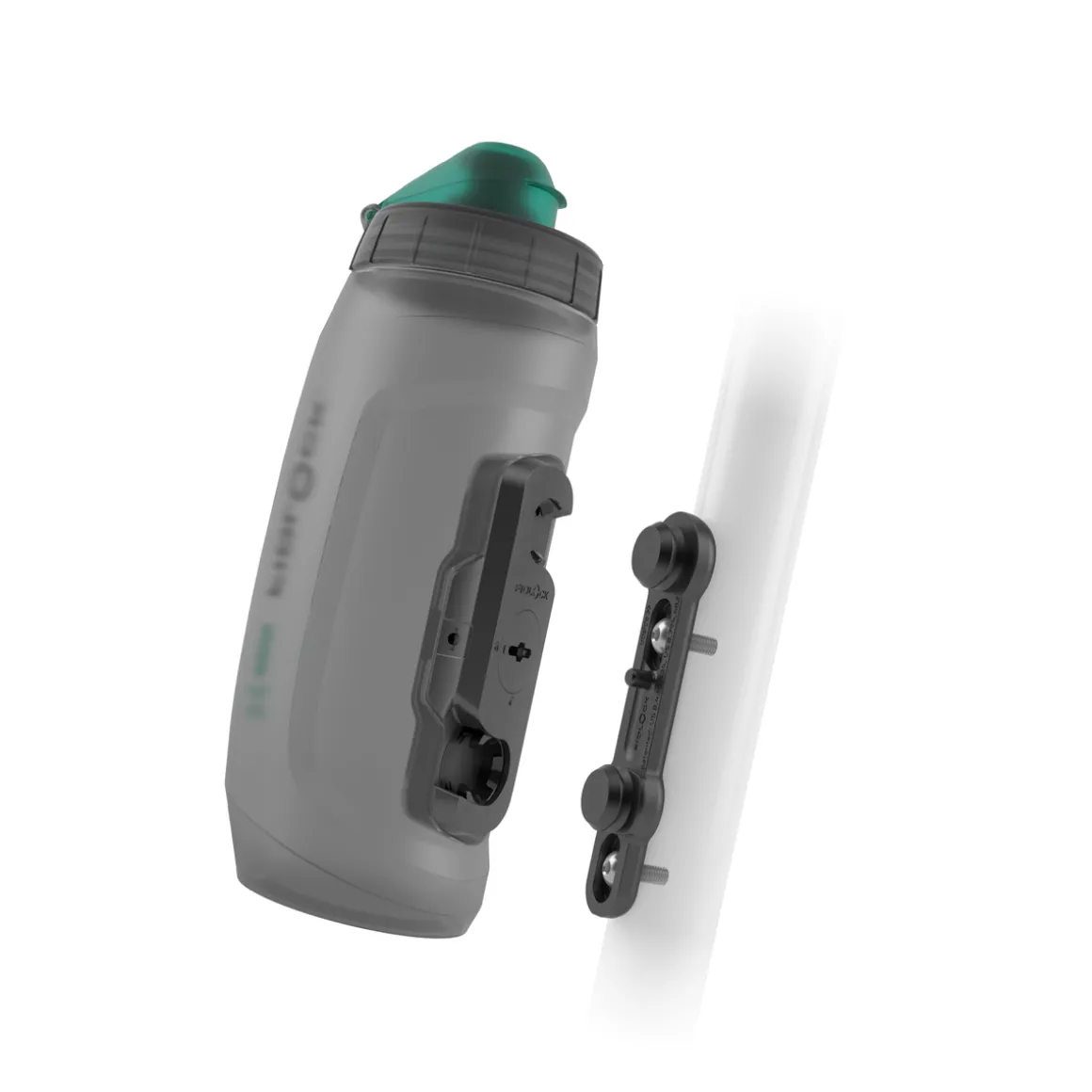 TWIST bottle 590 ml antibacterial Drinking Bottle incl. bike base Bottle Cage