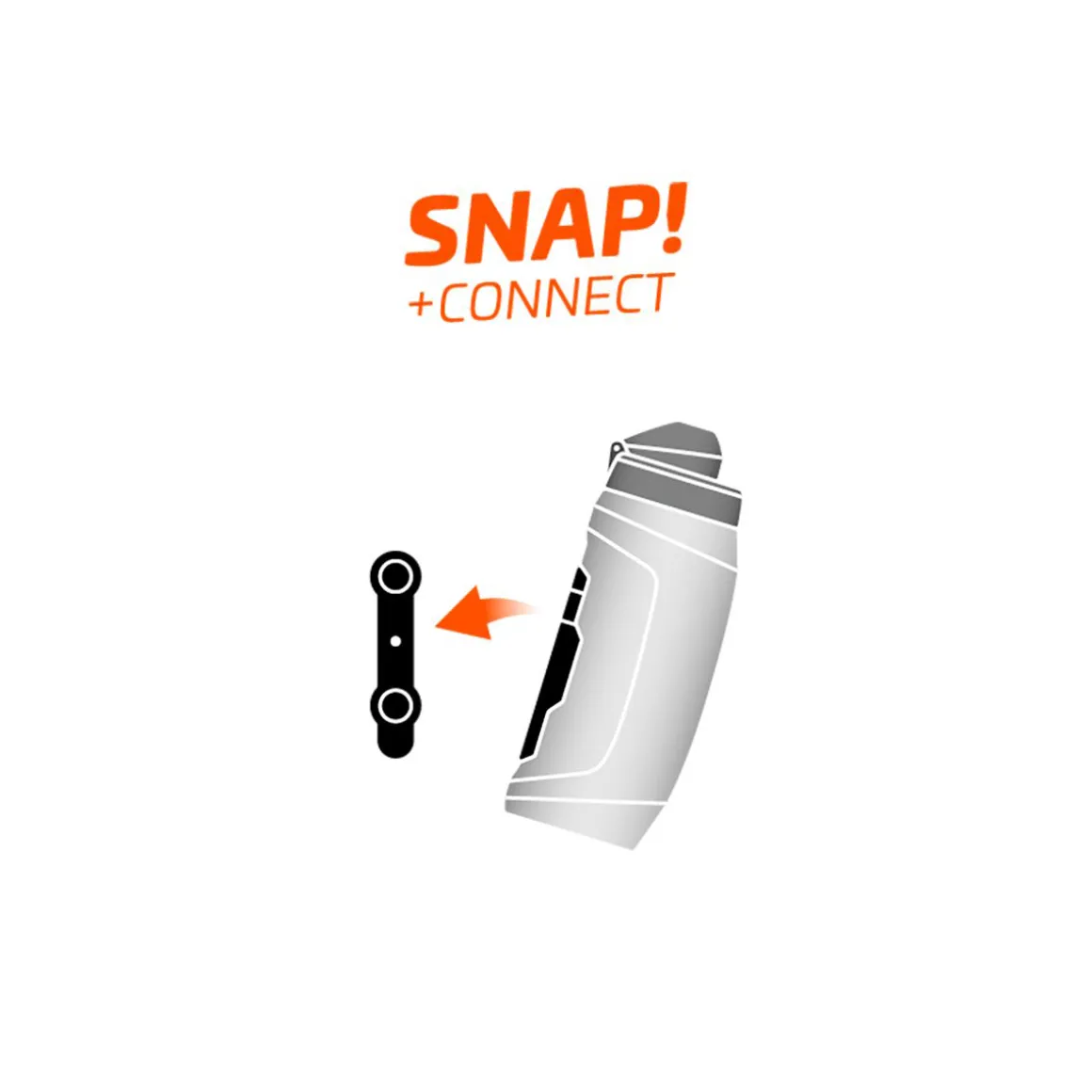 TWIST Drink Bottle 450 ml incl. Bike Base Holder