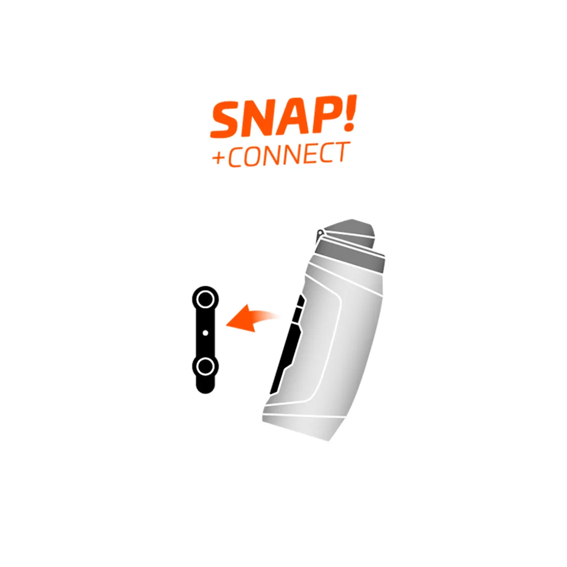 TWIST Drink Bottle 600 ml incl. Bike Base Holder
