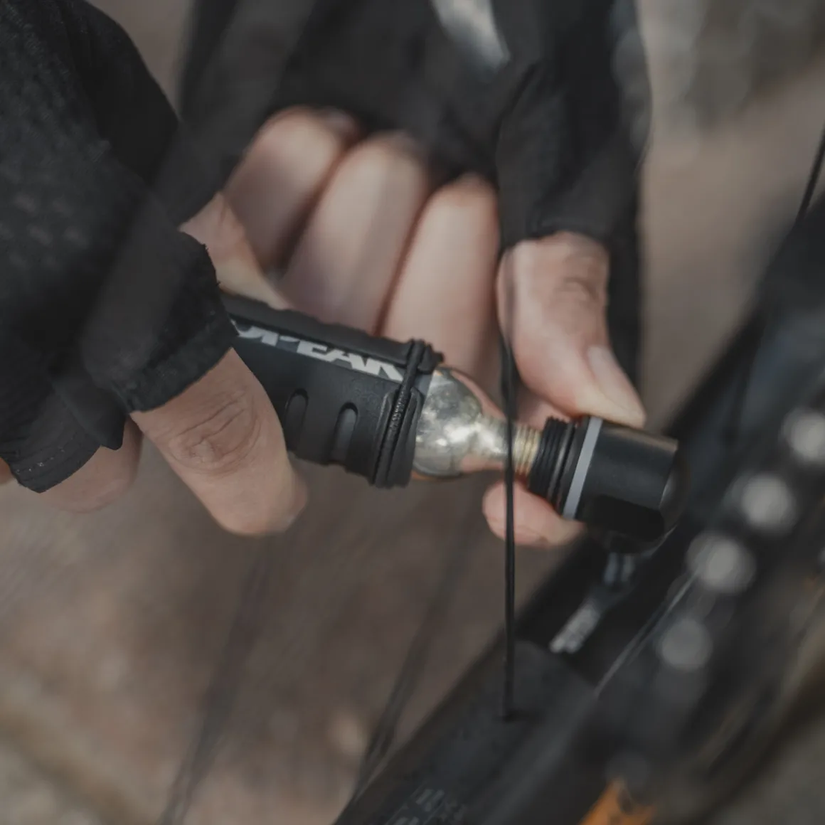 Two Timer XT Mini Pump with CO2 Inflator and Tubeless Tool