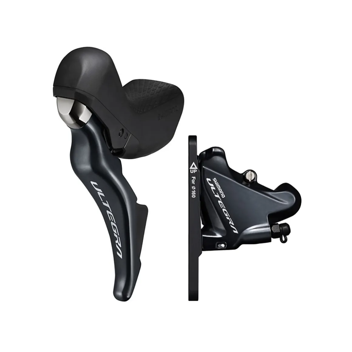 Ultegra ST-R8025 Brake/Shift Lever Combination 2x11 Speed with BR-R8070 Disc Brake Caliper Front or Rear (for Small Hands)