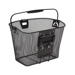 UNI KORB Front Bicycle Basket with Light Braket