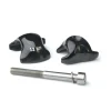 WCS Carbon 1-Bolt Seatpost Replacement Clamp for Oval Rails (7 x 9.6 mm)