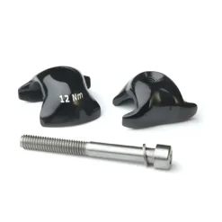 WCS Carbon 1-Bolt Seatpost Replacement Clamp for Oval Rails (7 x 9.6 mm)