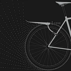 Win Wing WRS-2 Road Rear Wheel Plug-in Mudguard