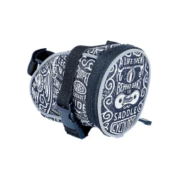 WISDOM BLACK SADDLE BAG