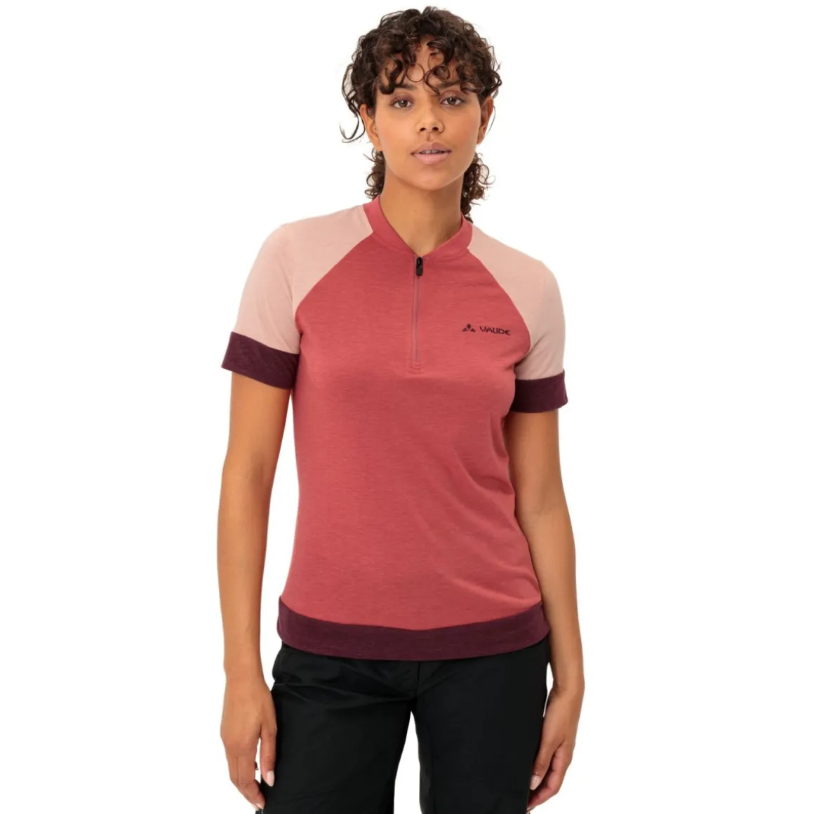 WOMEN'S ALTISSIMO Q-ZIP SHIRT Short-Sleeved MTB Shirt