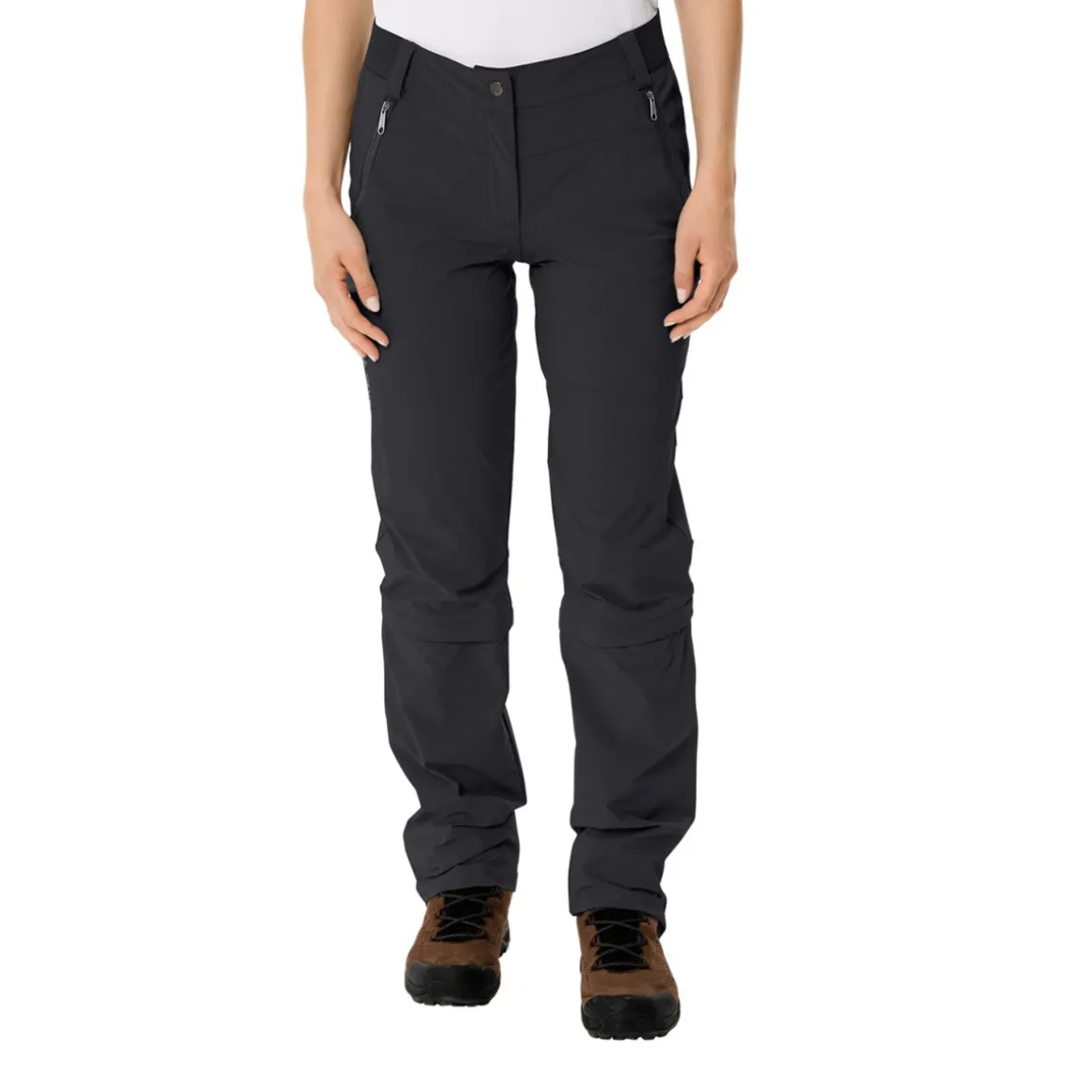 WOMEN'S FARLEY STRETCH CAPRI T-ZIP PANTS III Zip-Off Trousers