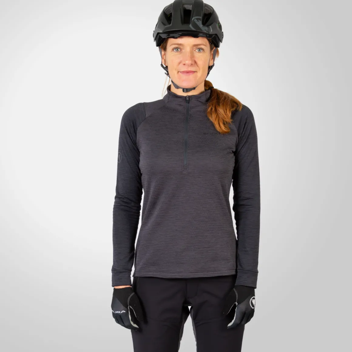 WOMEN’S SINGLETRACK FLEECE Long-Sleeved MTB Bike Shirt
