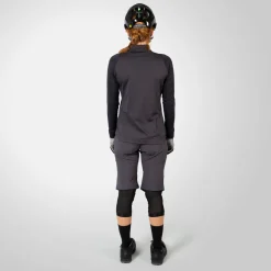 WOMEN’S SINGLETRACK FLEECE Long-Sleeved MTB Bike Shirt
