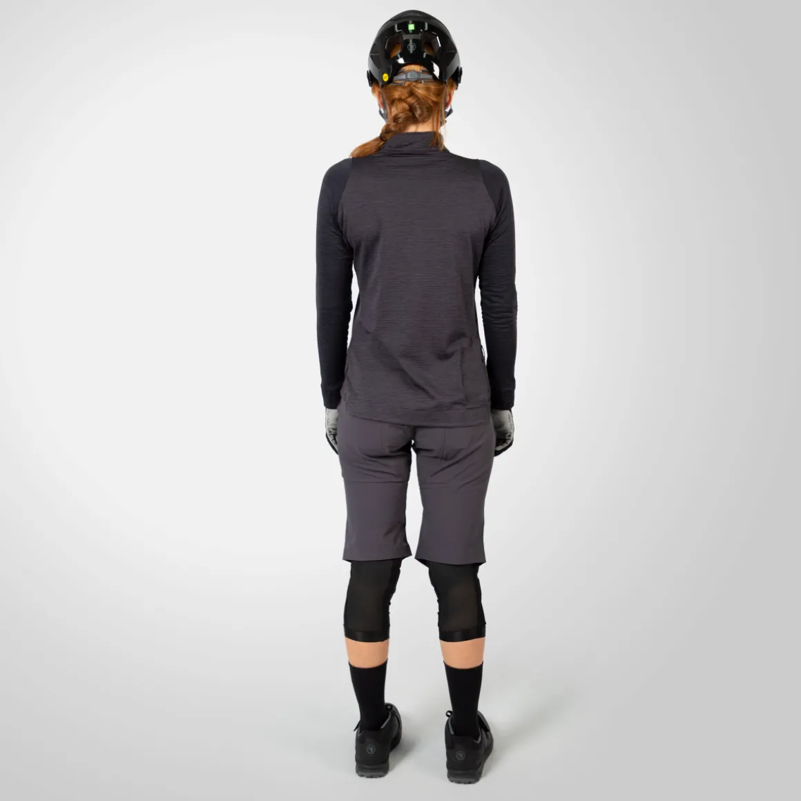 WOMEN’S SINGLETRACK FLEECE Long-Sleeved MTB Bike Shirt