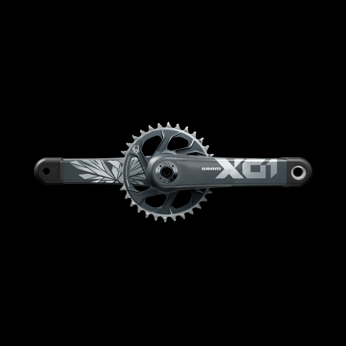 X01 Eagle™ DUB™ BOOST™ Crankset Lunar Polar