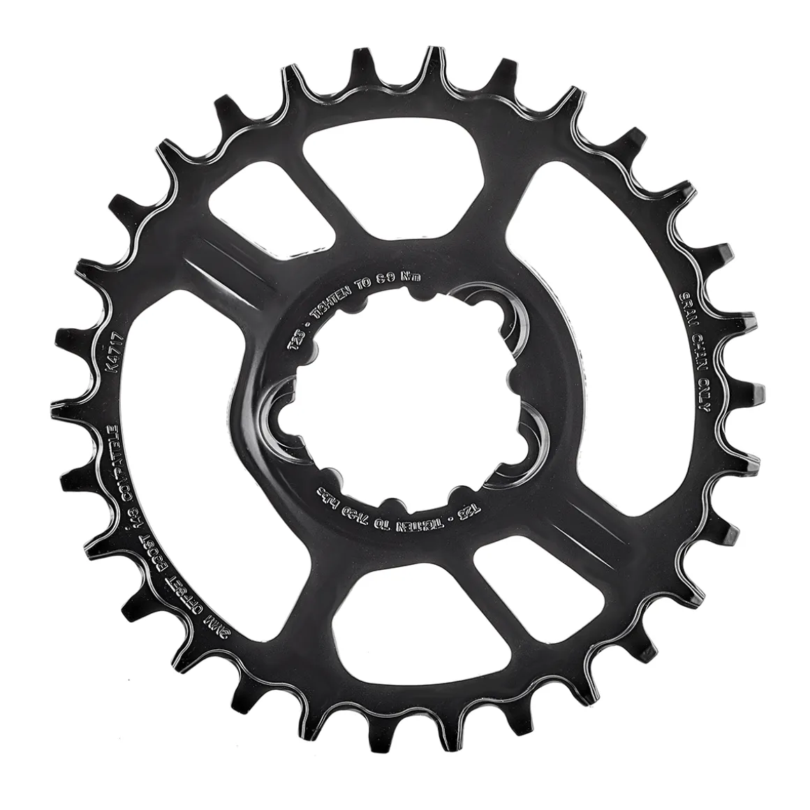 X-SYNC Direct Mount Boost Chainring Steel, 11 Speed, 3mm Offset