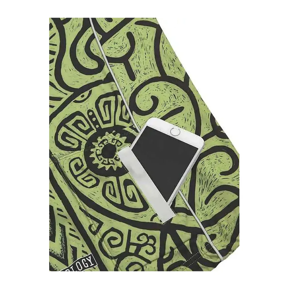 ZANZIBAR GREEN MEN’S LONG SLEEVE JERSEY Cycling Jersey